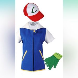 Halloween costume: boys size Medium Pokémon Ash Ketchum costume